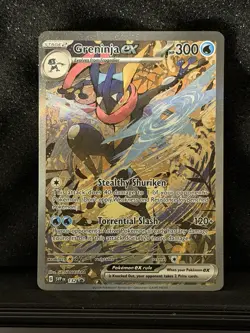 Greninja ex 132 Sv: Scarlet & Violet Promo Card - NM (Shrouded Fable Promo) - Image 1