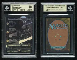Summon Primal Odin (Borderless) Foil Magic Universes Beyond Final Fantasy BGS 10 - Image 3