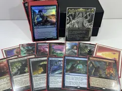 Nekusar, the Mindrazer MTG EDH Commander Deck Complete With Deckbox Wheels - Image 2