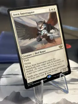 MTG, Aven Interrupter- Outlaws of Thunder Junction Regular NM - Image 1