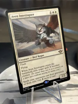 MTG, Aven Interrupter- Outlaws of Thunder Junction Regular NM - Image 2