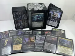 MTG Sephiroth Fabled Soldier EDH Commander Deck Complete w/custom deckbox! LOOK - Image 1