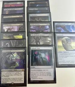 MTG Sephiroth Fabled Soldier EDH Commander Deck Complete w/custom deckbox! LOOK - Image 3