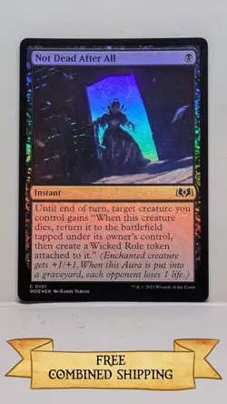 Not Dead After All Wilds of Eldraine Foil - Image 1