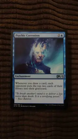 Magic: the Gathering / MtG Psychic Corrosion x1 M19 - Image 1