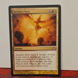 Magic: The Gathering Aurelia's Fury Instant Mythic Gatecrash Red White 144 - Image 1