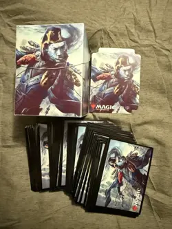 Ultra Pro Sakashima Deck Box & Matching Sleeves Commander Legends Kamigawa Ninja - Image 1