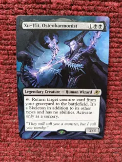 Xu-Ifit, Osteoharmonist MTG Edge of Eternities Hand Painted Extended Altered Art - Image 2