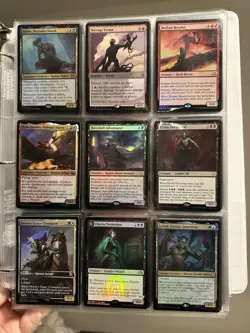 Magic The Gathering Binder Full Of Rare Holo 45+ - Image 1