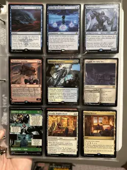 Magic The Gathering Binder Full Of Rare Holo 45+ - Image 2