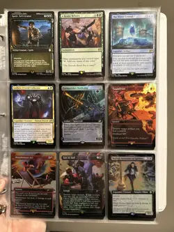 Magic The Gathering Binder Full Of Rare Holo 45+ - Image 5