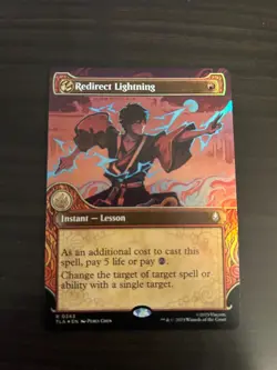 Magic: The Gathering (MTG) - FOIL Redirect Lightning (Showcase) - (TLA) - Image 1