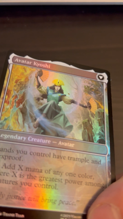 Magic: The Gathering (MTG) - FOIL The Legend of Kyoshi - (TLA) - Image 2