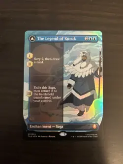 Magic: The Gathering (MTG) - FOIL The Legend of Kuruk (Borderless) - (TLA) - Image 1