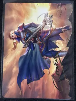 Edgar, Master Machinist #27 Gold Stamp Final Fantasy: Art Series - Image 1