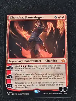 Mtg: Foundations - Chandra, Flameshaper - NM - Image 1