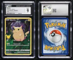 Pikachu Holo Pokemon Celebrations CGC 9 Mint - Image 3