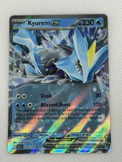 Pokemon TCG Black Bolt Kyurem Ex 028/086 Double Rare Holo NM MINT - Image 3