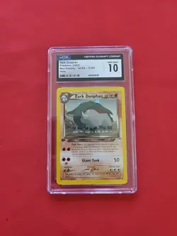 GEM MINT Pokemon: Dark Donphan 1st Edition #3/105 Holo Rare Neo Destiny - CGC 10 - Image 1