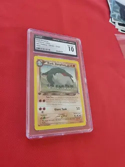 GEM MINT Pokemon: Dark Donphan 1st Edition #3/105 Holo Rare Neo Destiny - CGC 10 - Image 5
