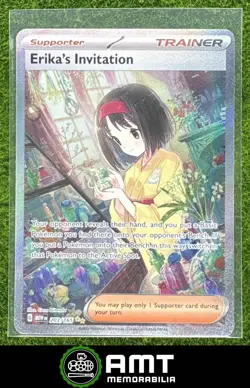 Erika's Invitation 2023 Pokemon SV 151 #203/165 Special Illustration Rare - Image 1