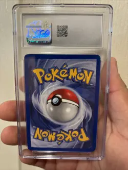 Erika’s Dragonair Holo Rare Gym Hero’s 1st Edition Swirl Cgc 9.5 vintage pokemon - Image 3