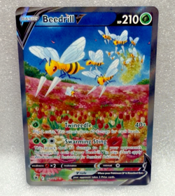 Pokemon TCG Beedrill V - Astral Radiance 161/189 - NM - Image 1