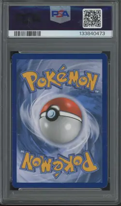 2015 Pokemon XY Roaring Skies Full Art #104 Rayquaza EX PSA 8 - Image 2