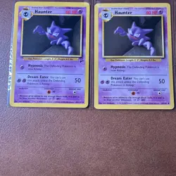 Pokemon Vintage Haunter Lot Of 6 Shadowless/regular - Image 4