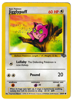 Jigglypuff - 54/64 - Jungle - Pokemon TCG - Image 1