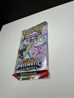 🔥 Pokemon Prismatic Evolutions Booster Pack Random Art - Image 1