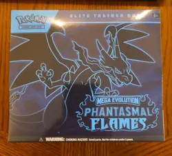Pokemon Phantasmal Flames Mega Evolution Elite Trainer Box ETB SEALED! - Image 1
