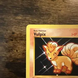 Pokemon TCG Vulpix Base Set 68/102 Shadowless 1st Edition - Image 5