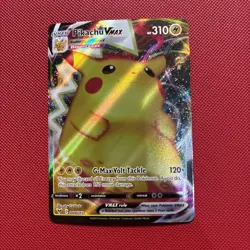 Pikachu VMAX 044/185 FULL ART ULTRA RARE Pokemon SWSH Vivid Voltage NM 2020 - Image 1
