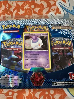Pokemon Black & White Noble Victories Litwick Blister Booster Pack With Coin - Image 3