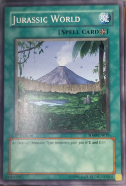 Yugioh SD09-EN019 Jurassic World Card Game 1st Ed. TCG CCG - Image 1