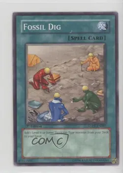 Fossil Dig 1st Ed. YuGiOh Ancient Prophecy #ANPR-EN062 2009 - Image 1