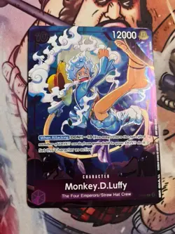 One Piece Card Game Monkey D Luffy P-099 Event Pack 8 - Image 1