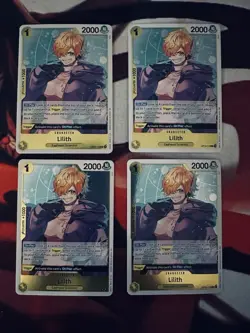 OPTCG Carrying On His Will (OP13-113) — Lilith — Set Of 4 - Image 1