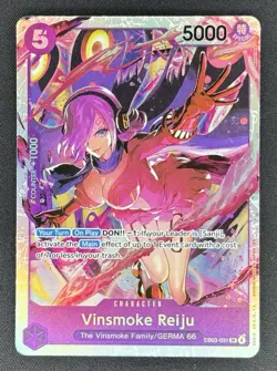 Vinsmoke Reiju EB03-031 SR | EB: One Piece Heroines Edition | One Piece TCG | EN - Image 1
