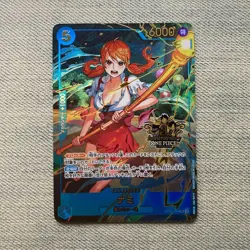 Nami OP11-054 SEC ONE PIECE Card Game 3rd ANNIVERSARY SET 2025 Japanese NM - Image 1
