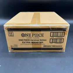 One Piece English EB-03 One Piece Heroines Edition Extra Booster Box Case Sealed - Image 1
