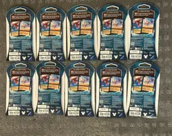 10 PACKS Disney Lorcana TCG - Azurite Sea Sleeved Booster, NEW FACTORY Sealed - Image 2