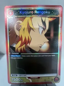 Union Arena Demon Slayer 2 - Kyojuro Rengoku (Box Topper Foil) UEX05BT/KMY-3-070 - Image 1