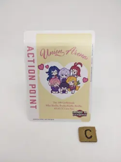 The 100 Girlfriends Promo Action Point Card UAPR/RLY-AP02 Union Arena/B2 - Image 1