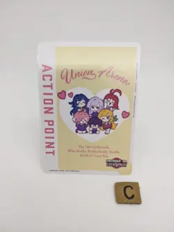 The 100 Girlfriends Promo Action Point Card UAPR/RLY-AP02 Union Arena/B2 - Image 2