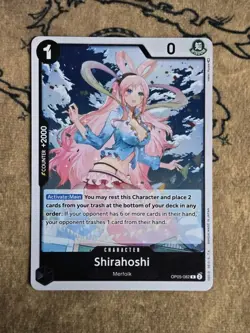 One Piece Card Game Shirahoshi (Original Print) OP05-082 Rare NM English - Image 1