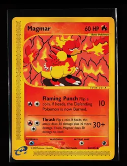 Magmar 86/165 Uncommon Expedition Pokemon Card - Image 1