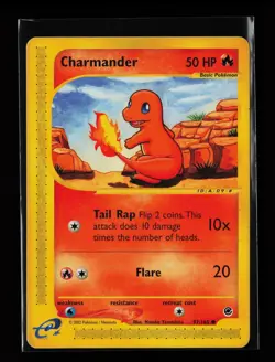 Charmander 97/165 Common Expedition Pokemon Card - Image 1