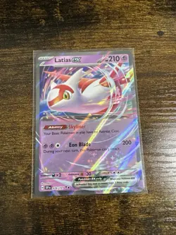 Pokemon TCG Latias EX Double Rare Card 076/191 Surging Sparks English - Image 1